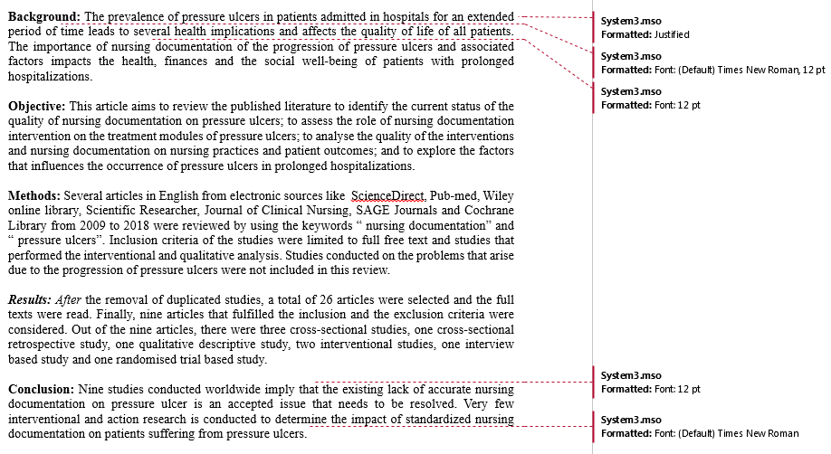 Manuscript Formatting Services